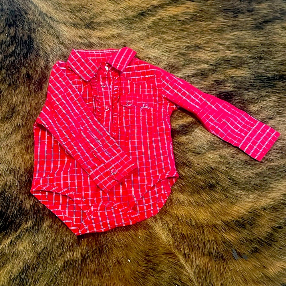 western shirt by wrangler never worn baby